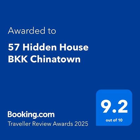 57 Hidden House Bkk Chinatown Hotel Bangkok Exterior photo